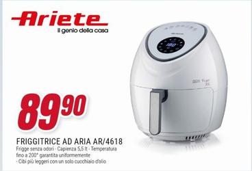 Offerta per Ariete - Friggitrice Ad Aria AR/4618 a 89,9€ in andronico