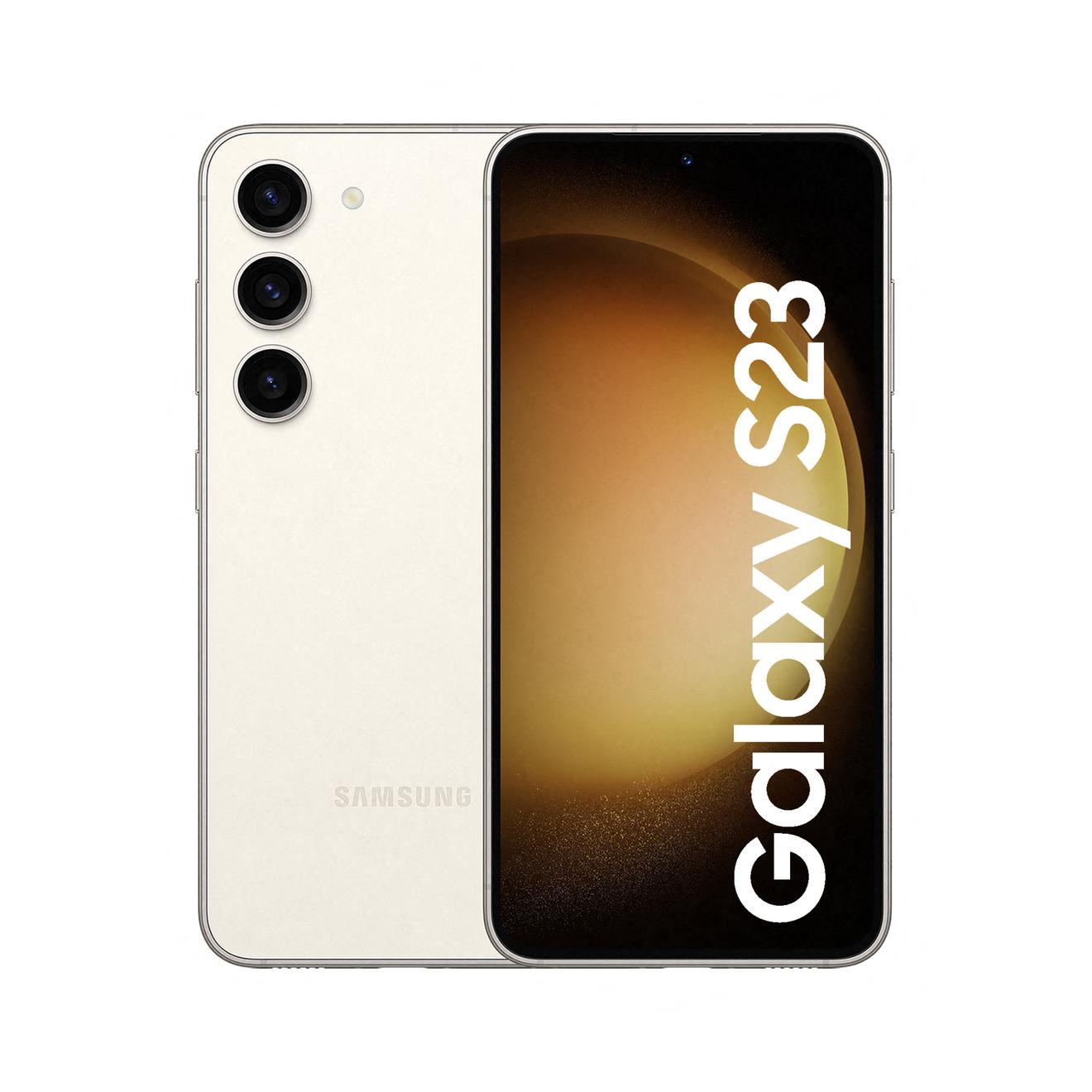 Offerta per Samsung - Galaxy S23 Display 6.1'' Dynamic AMOLED 2X, Fotocamera 50MP, RAM 8GB, 128GB, 3.900 mAh, Cream a 599€ in andronico