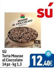 Offerta per Sú Torta Mousse Al Cioccolato a 12,4€ in C+C