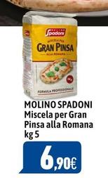 Offerta per Molino Spadoni - Miscela Per Gran Pinsa Alla Romana a 6,9€ in C+C