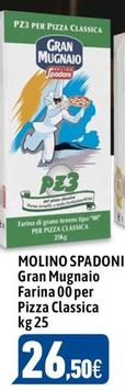 Offerta per Molino Spadoni - Gran Mugnaio Farina 00 Per Pizza Classica a 26,5€ in C+C