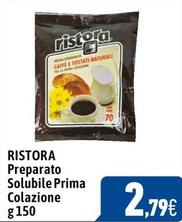Offerta per Ristora - Preparato Solubile Prima Colazione a 2,79€ in C+C