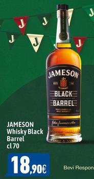 Offerta per Jameson - Whisky Black Barrel a 18,9€ in C+C