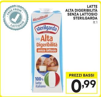 Offerta per Sterilgarda - Latte Alta Digeribilità Senza Lattosio a 0,99€ in Pam