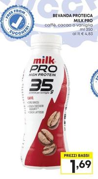 Offerta per Milk Pro - Bevanda Proteica a 1,69€ in Pam