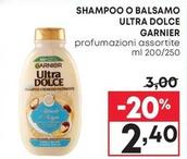 Offerta per Garnier - Shampoo O Balsamo Ultra Dolce a 2,4€ in Pam