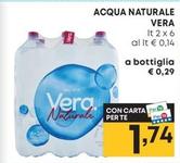 Offerta per Vera - Acqua Naturale a 1,74€ in Pam