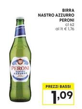 Offerta per  Peroni - Birra Nastro Azzurro a 1,09€ in Pam