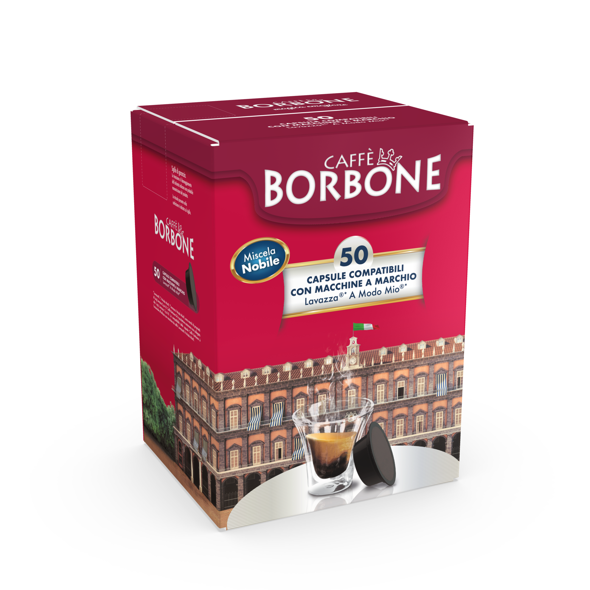 Offerta per Capsule caffè Borbone miscela nobile 50 capsule compatibile Lavazza a modo mio - Nespresso a 10,9€ in Sapore di Mare