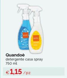 Offerta per Quandoè - Detergente Casa Spray a 1,15€ in Prodet