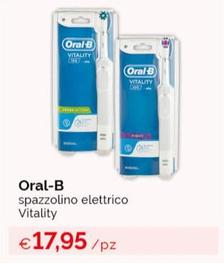 Offerta per Oral B - Spazzolino Elettrico Vitality a 17,95€ in Prodet