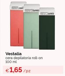 Offerta per Vestalia - Cera Depilatoria Roll On a 1,65€ in Prodet