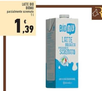 Offerta per Biomu - Latte Bio  a 1,39€ in Conad