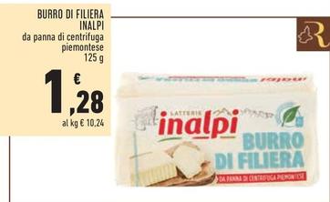 Offerta per Inalpi - Burro Di Filiera a 1,28€ in Conad