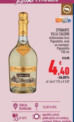 Offerta per Villa Cialdini - Spumante  a 4,4€ in Conad City
