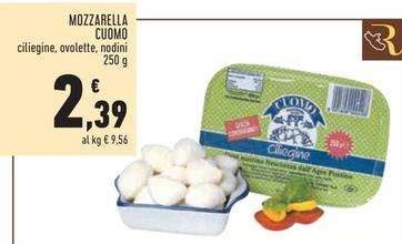 Offerta per Cuomo - Mozzarella a 2,39€ in Conad Superstore