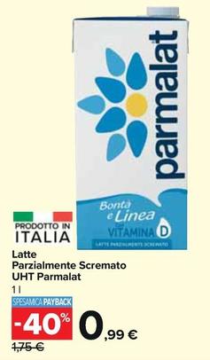 Offerta per Parmalat - Latte Parzialmente Scremato UHT a 0,99€ in Carrefour Market