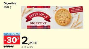 Offerta per Digestive a 2,29€ in Carrefour Market