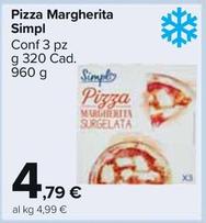Offerta per Simpl - Pizza Margherita  a 4,79€ in Carrefour Market