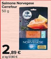 Offerta per Carrefour - Salmone Norvegese  a 2,89€ in Carrefour Market