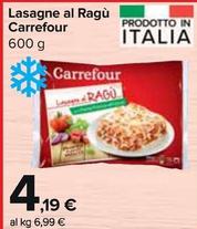 Offerta per Carrefour - Lasagne Al Ragù  a 4,19€ in Carrefour Market