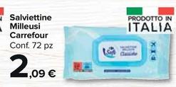 Offerta per  Carrefour - Salviettine Milleusi  a 2,09€ in Carrefour Market