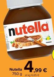 Offerta per Ferrero - Nutella a 4,99€ in Carrefour Market
