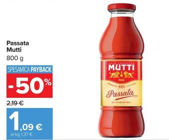Offerta per Mutti - Passata a 1,09€ in Carrefour Market