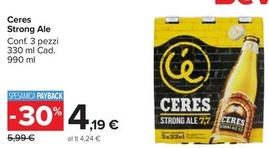 Offerta per Ceres - Strong Ale a 4,19€ in Carrefour Market