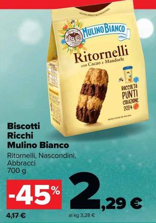 Offerta per  Mulino Bianco - Biscotti Ricchi  a 2,29€ in Carrefour Market