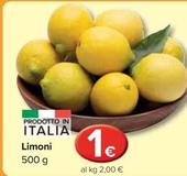 Offerta per Limoni a 1€ in Carrefour Market