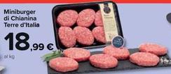 Offerta per Terre D'italia - Miniburger Di Chianina a 18,99€ in Carrefour Market