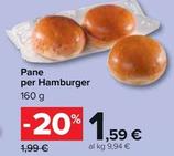 Offerta per Pane Per Hamburger a 1,59€ in Carrefour Market