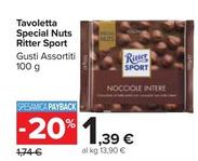 Offerta per Ritter Sport - Tavoletta Special Nuts  a 1,39€ in Carrefour Market
