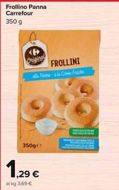 Offerta per Carrefour - Frollino Panna  a 1,29€ in Carrefour Market
