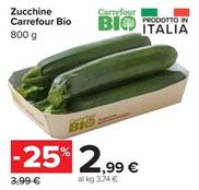 Offerta per Carrefour  - Zucchine Bio a 2,99€ in Carrefour Market