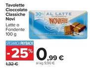 Offerta per Novi - Tavolette Cioccolato Classiche a 0,99€ in Carrefour Market