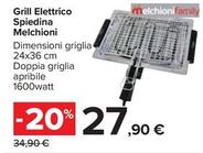 Offerta per Melchioni - Grill Elettrico Spiedina a 27,9€ in Carrefour Market