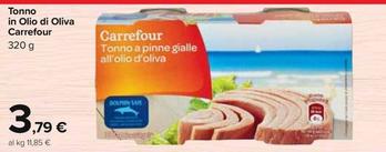 Offerta per Carrefour - Tonno In Olio Di Oliva  a 3,79€ in Carrefour Market