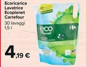 Offerta per Carrefour - Ecoricarica Lavatrice Ecoplanet  a 4,19€ in Carrefour Market