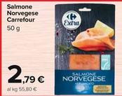 Offerta per Carrefour - Salmone Norvegese  a 2,79€ in Carrefour Market