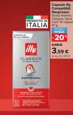 Offerta per Illy - Capsule Compatibili Nespresso a 3,59€ in Carrefour Market