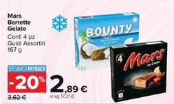 Offerta per Mars - Barrette Gelato a 2,89€ in Carrefour Market