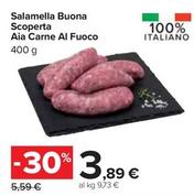 Offerta per Aia - Salamella Buona Scoperta Carne Al Fuoco a 3,89€ in Carrefour Ipermercati