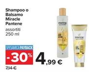 Offerta per Pantene - Shampoo O Balsamo a 4,99€ in Carrefour Ipermercati