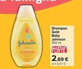 Offerta per Johnson's - Shampoo Gold Baby a 2,69€ in Carrefour Ipermercati