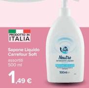 Offerta per Carrefour - Sapone Liquido Soft a 1,49€ in Carrefour Ipermercati