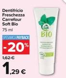 Offerta per Carrefour - Dentifricio Freschezza Soft Bio a 1,29€ in Carrefour Ipermercati