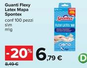 Offerta per Spontex - Guanti Flexy Latex Mapa a 6,79€ in Carrefour Ipermercati
