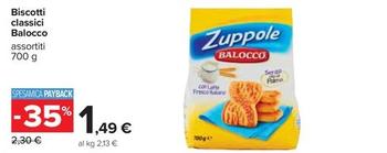 Offerta per Balocco - Biscotti Classici a 1,49€ in Carrefour Ipermercati